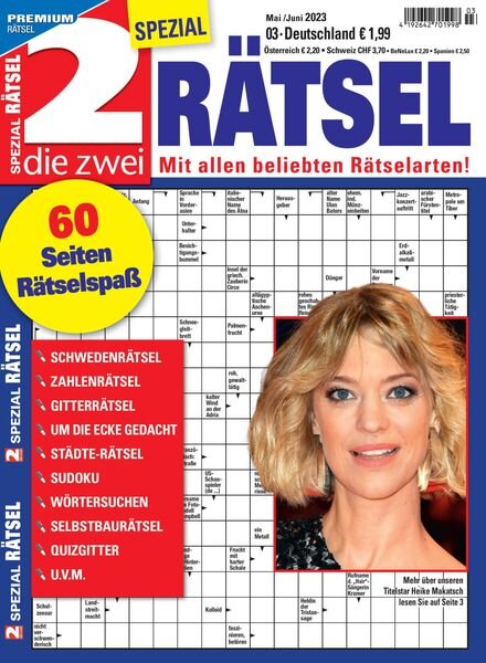 Die 2 Spezial Ratsel – Mai 2023 Cover