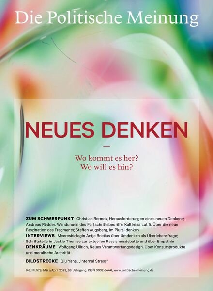 Die Politische Meinung – 06 April 2023 Cover