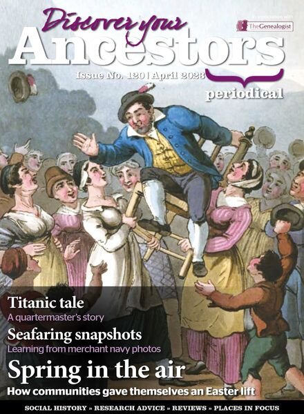 Discover Your Ancestors – April 2023 Cover