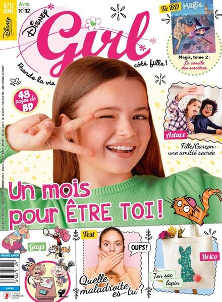 Disney Girl – avril 2023 Cover