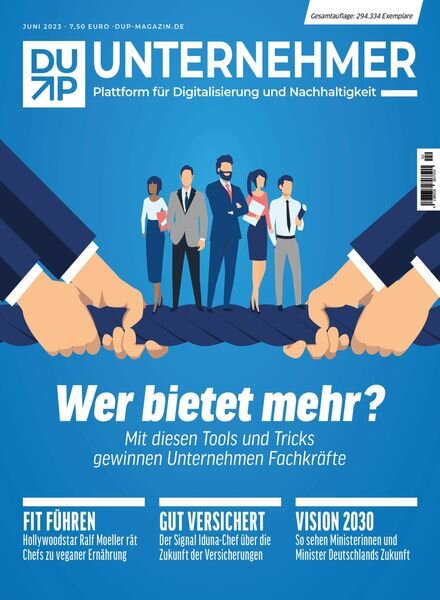 DUB UNTERNEHMER-Magazin – April 2023 Cover