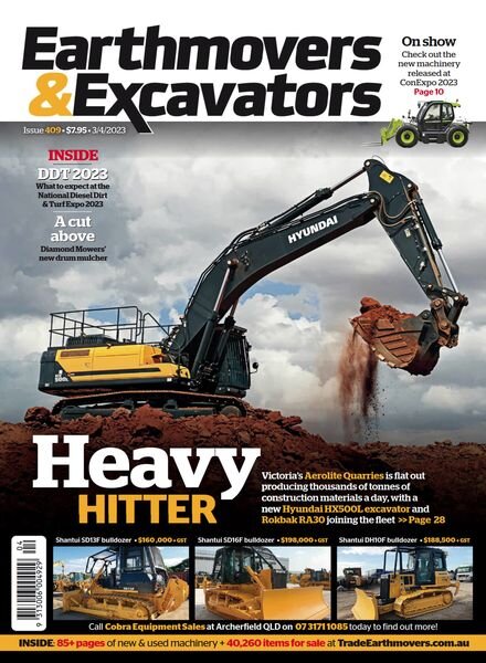 Earthmovers & Excavators – April 2023 Cover
