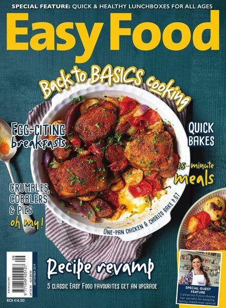 Easy Food Ireland – August 2019 Cover