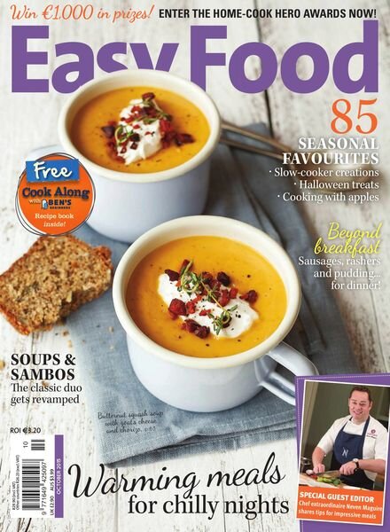 Easy Food Ireland – December 2015 Cover