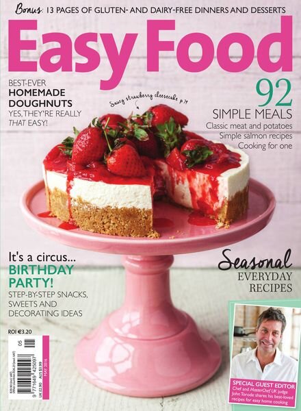 Easy Food Ireland – May 2016 Cover