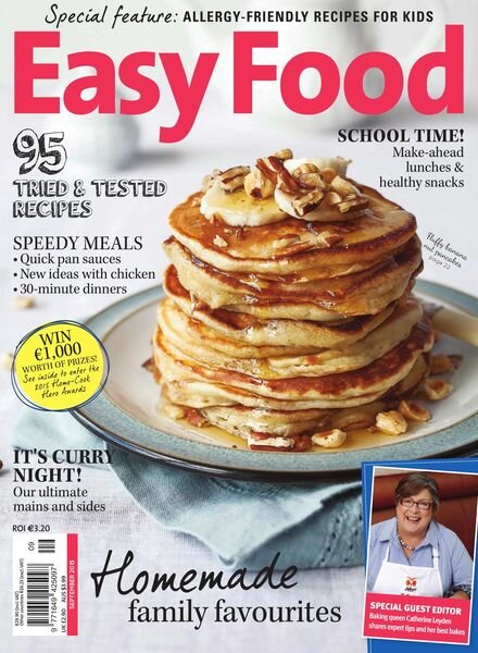 Easy Food Ireland – November 2015 Cover