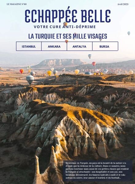 Echappee Belle Magazine – 2023-04-14 Cover