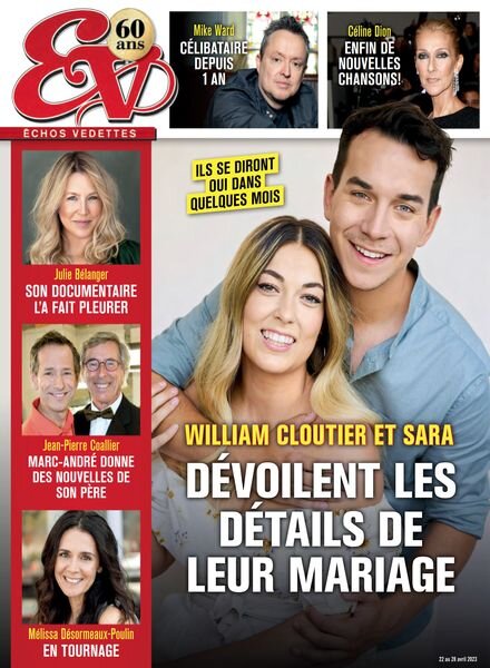 echos Vedettes – 22 avril 2023 Cover