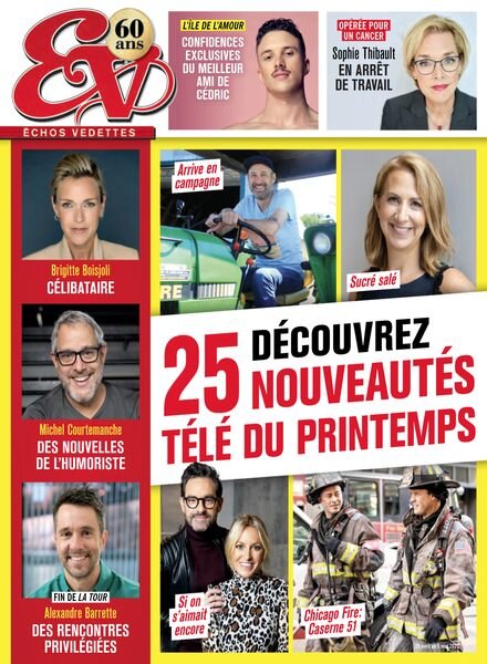 echos Vedettes – 29 avril 2023 Cover
