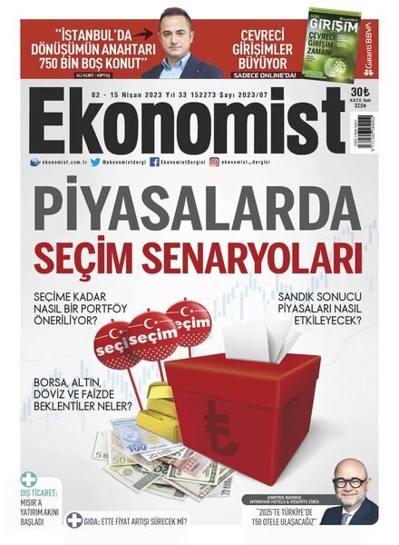 Ekonomist – 03 Nisan 2023 Cover