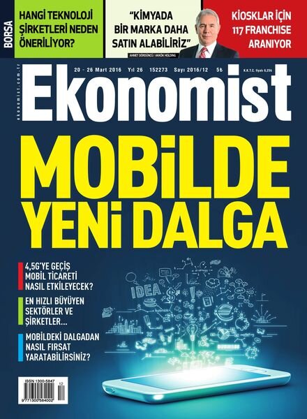 Ekonomist – 20 Mart 2016 Cover