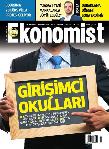 Ekonomist – 28 Haziran 2015 Cover