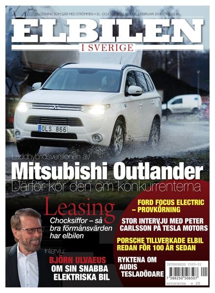 Elbilen – 05 mars 2014 Cover