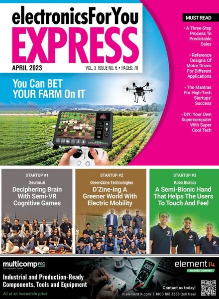 Electronics For You Express – April 2023 Cover