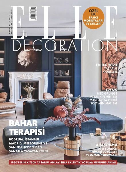 Elle Decoration Turkey – Nisan 2023 Cover