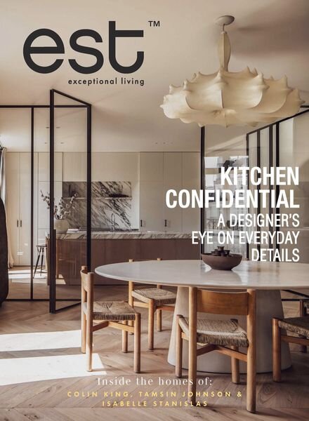 Est Living Magazine – March 2023 Cover