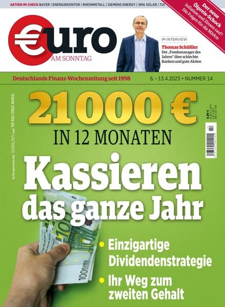 Euro am Sonntag – 06 April 2023 Cover
