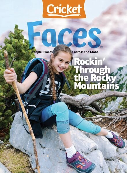 Faces People Places and World Culture for Kids and Children – April 2023 Cover