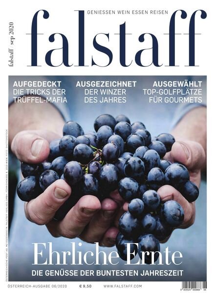 falstaff – September 2020 Cover