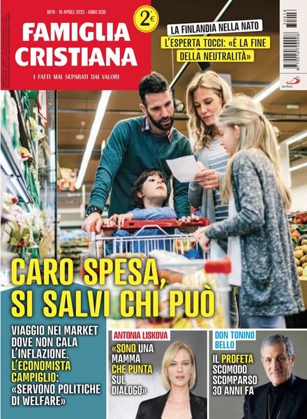 Famiglia Cristiana – 16 Aprile 2023 Cover