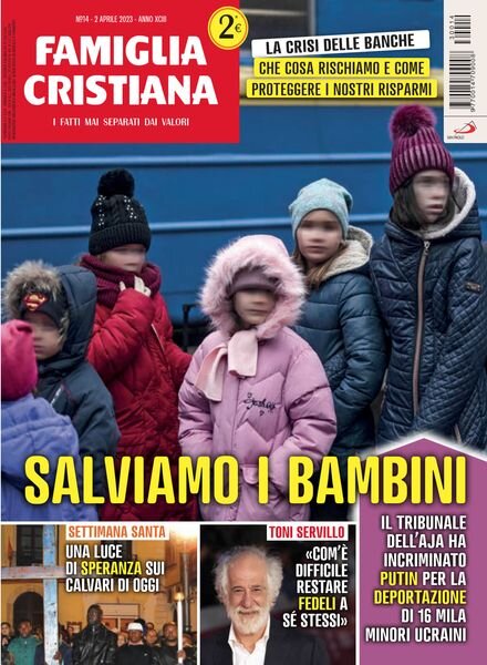 Famiglia Cristiana – 2 Aprile 2023 Cover