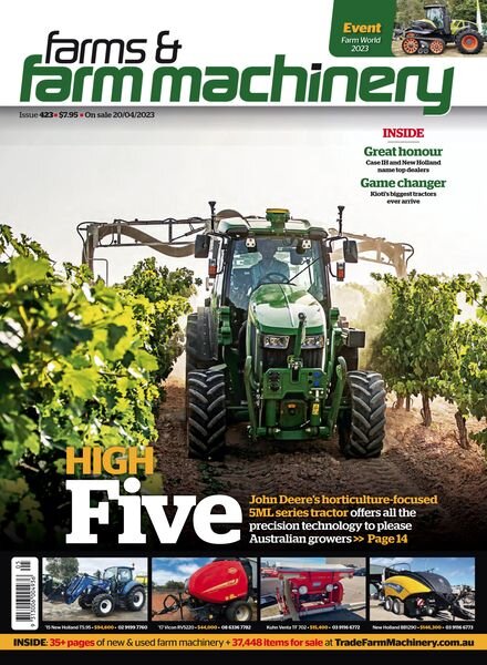 Farms and Farm Machinery – April 2023 Cover