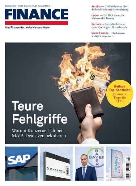 Finance – Marz-April 2023 Cover
