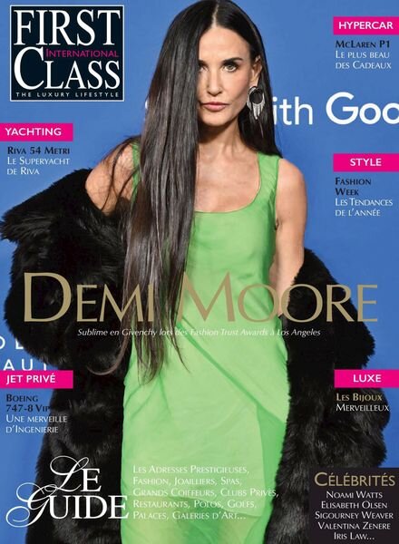 First Class Magazine – avril 2023 Cover