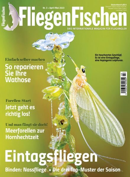 FliegenFischen – April 2023 Cover