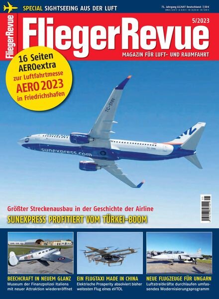 FliegerRevue – Mai 2023 Cover