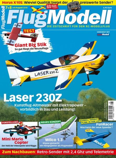 FlugModell – Juli 2018 Cover