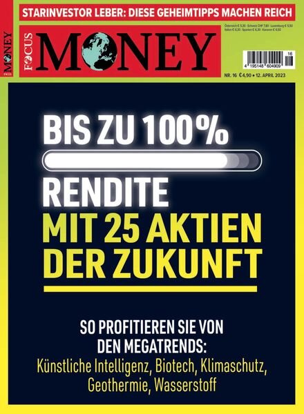 FOCUS-MONEY – 12 April 2023 Cover