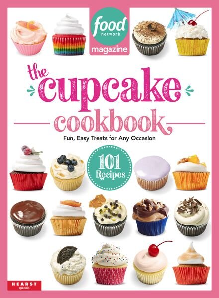 Food Network The Cupcake Cookbook – March 2023 Cover