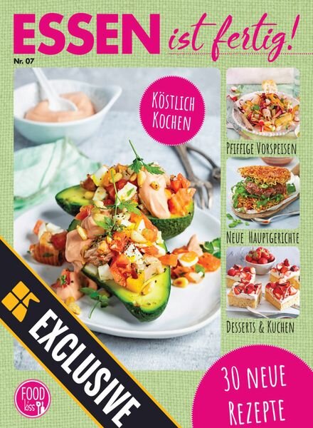 FOODkiss Essen ist fertig – 01 April 2023 Cover
