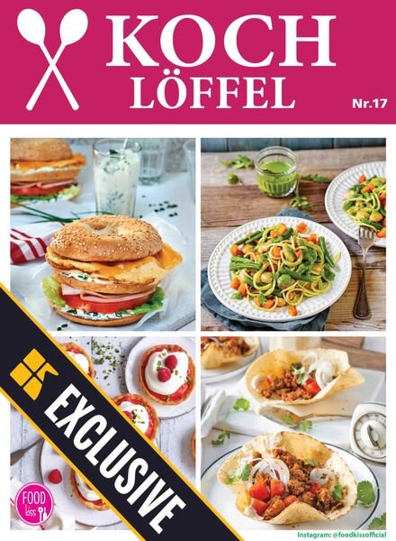 FOODkiss Liebes Land KOCHLOFFEL – April 2023 Cover