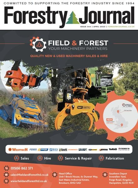 Forestry Journal – April 2023 Cover