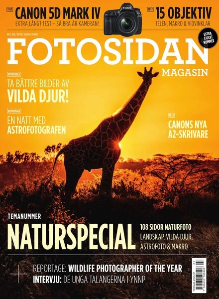 Fotosidan Magasin – november 2016 Cover