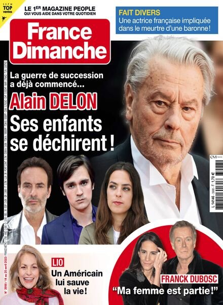 France Dimanche – 14 avril 2023 Cover
