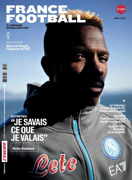 France Football – Avril 2023 Cover