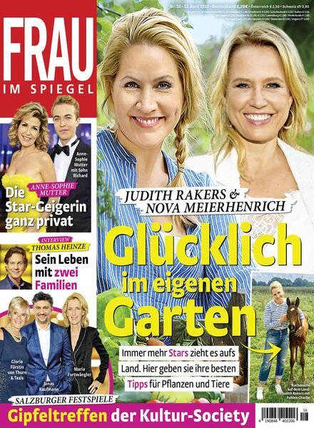 Frau im Spiegel – 12 April 2023 Cover