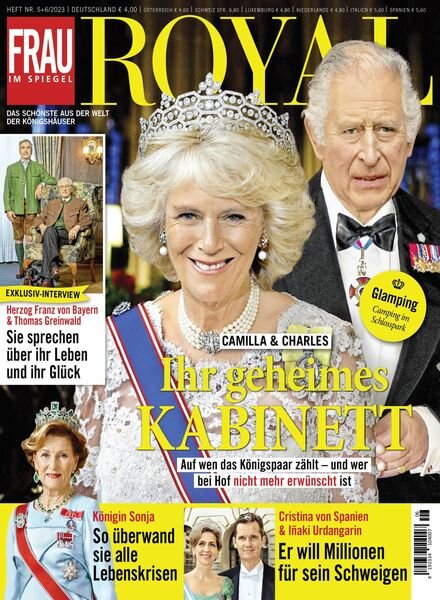 Frau im Spiegel Royal – 05 April 2023 Cover