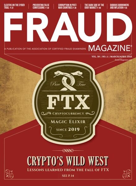 Fraud Magazine – March-April 2023 Cover