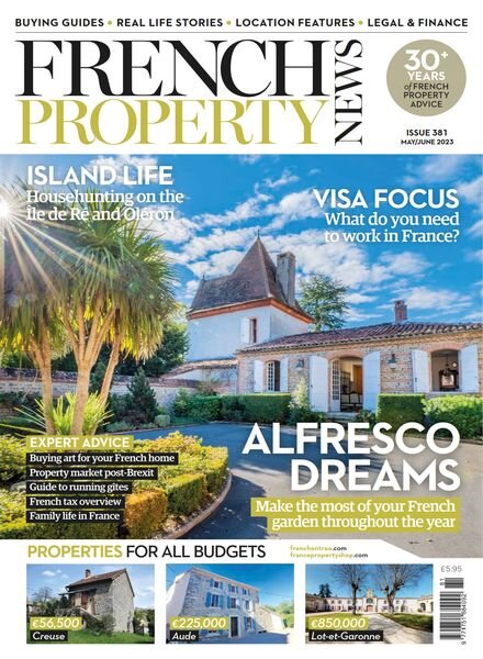 French Property News – Issue 381 – May-June 2023 Cover