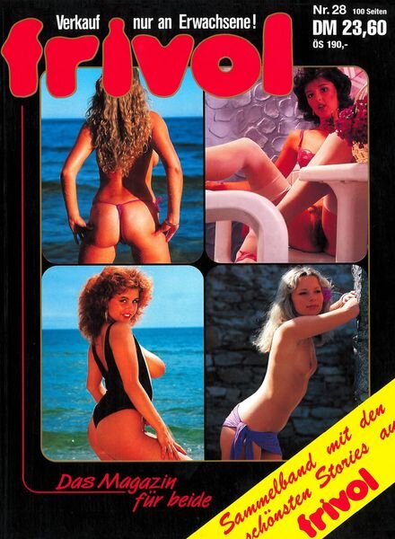 Frivol – Nr 28 1980 Cover