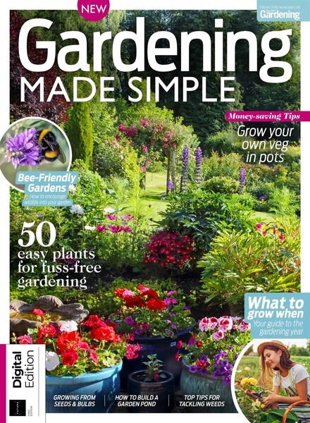 Gardening Made Simple – 1st Edition – March 2023 Cover