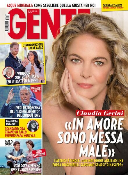 Gente Italia – 29 Aprile 2023 Cover