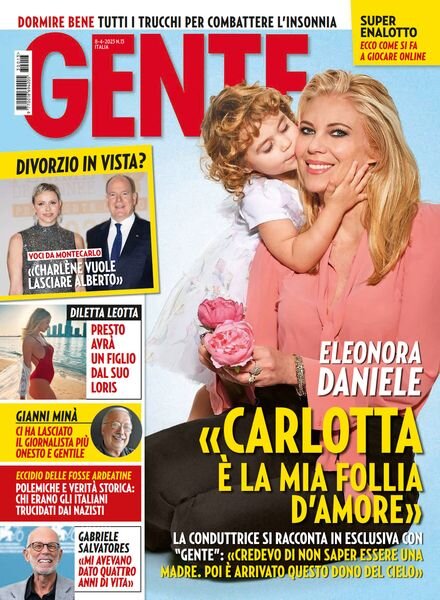Gente Italia – 8 Aprile 2023 Cover