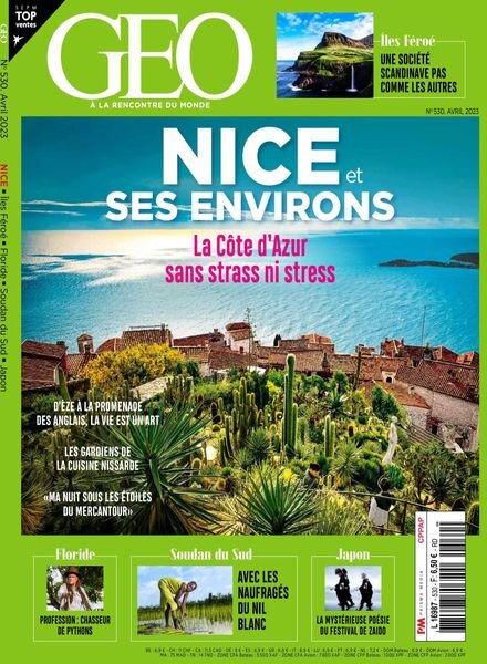 Geo France – Avril 2023 Cover