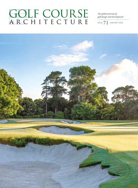 Golf Course Architecture – January 2023 Cover