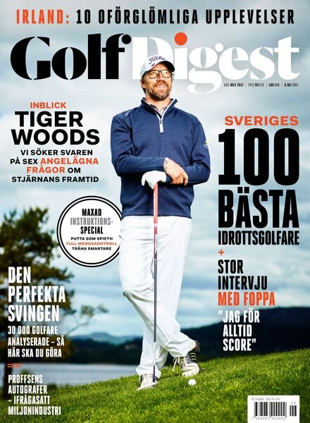 Golf Digest – 04 augusti 2017 Cover